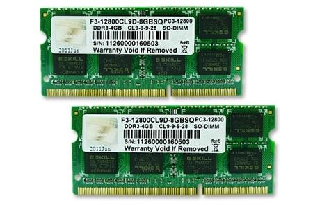 G.SKILL 8GB DDR3-1600 SQ (F3-12800CL9D-8GBSQ)