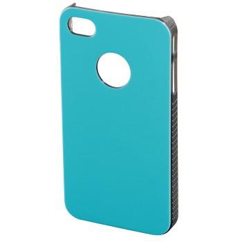 HAMA iPhone 4 deksel Shiny turkis hard cover (108553)
