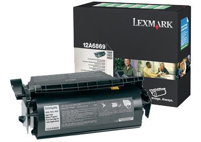 LEXMARK 'Return Program' tonerkassette til labels, 30.000 sider v. 5% dækning, T62X (12A6869)