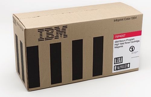 IBM RETURN PROGRAM YLW TONER INFOPRINT COLOR 1354 6K (75P4054)