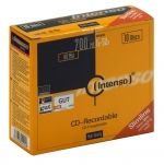 INTENSO MED CDR 80/700MB / 52x / 010er Slimcase