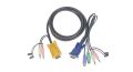 IOGEAR Miniview Extreme/ Ultra+ PS/2 KVM Cable w/Audio 3,0Mtr.