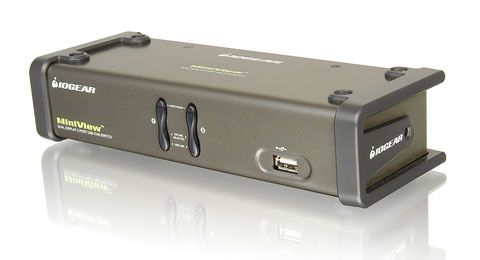 IOGEAR 2 Port Dual View KVM Switch (GCS1742)