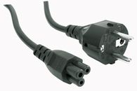MICROCONNECT Power Cord Notebook 1m Black