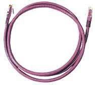 MICROCONNECT CAT6 UTP Cable 1M Purple LSZH (UTP601P)