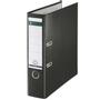 LEITZ 180 Lever Arch File Polypropylene A4 80mm Spine Width Black (Pack 10) 10101095