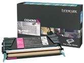 LEXMARK Ekstra høy ytelse - magenta - original - tonerpatron - LCCP, LRP