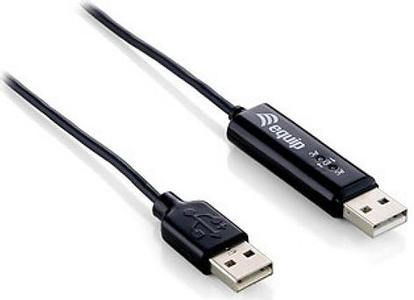 1MAG USB 2.0 Plugg A han - Plugg A han (Laplink-kabel) (USB-II-LINK)