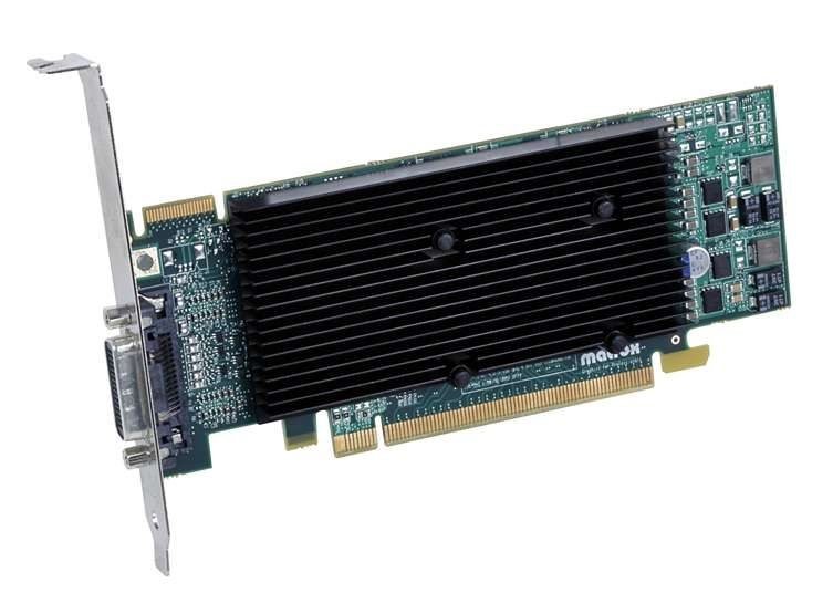 Matrox M9138 LP 1GB PCIe x16 Triple Monitor Graphics Card Cables