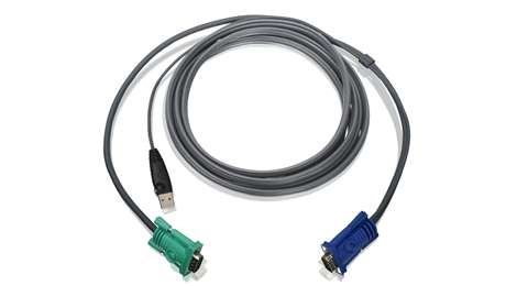 IOGEAR USB KVM Cable, 10 Ft (GCS1716) (G2L5203U)