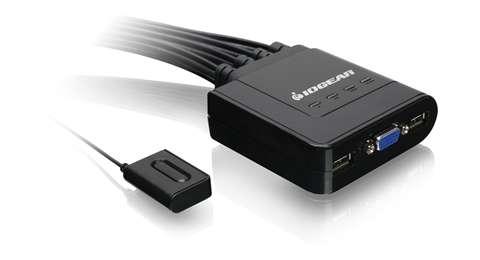 IOGEAR 4-Port USB Cable KVM Switch (GCS24U)