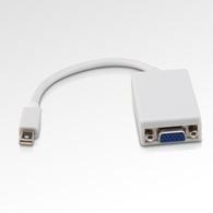 MICROCONNECT Mini Displayport-VGA M-F White (MDPVGA)