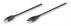 MANHATTAN USB 2.0 AB-kabel 3 meter 1 fladt og 1 kvadratisk stik (2-5110)