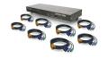 IOGEAR 8-Port Combo VGA KVMP