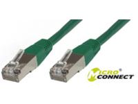 MICROCONNECT SSTP CAT6 3M GREEN LSZH (SSTP603G)