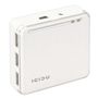 ICIDU USB 2.0 HUB & Reader, White