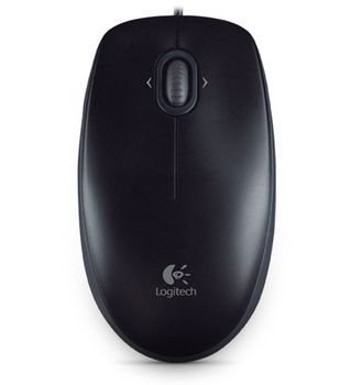 LOGITECH M100, Corded mouse, Black (910-001604 $DEL)
