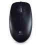 LOGITECH M100, Corded mouse,Black