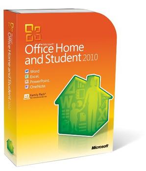 MICROSOFT Office Home and Student 2010 DVD Norsk - kan installeres på 3 PCer (79G-01914)