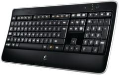 LOGITECH K800 Wireless Illuminated Keyboard - 2.4 GHz - DE/AT