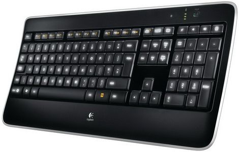 LOGITECH Wireless ILLUMINATED Keyboard  (920-002360)