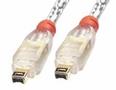 LINDY Firewirekabel 4p-4p -  2,0 m IEEE-1394a 400Mbps Premium