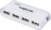 LOGILINK 4-Port m. PSU weiß