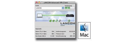 LANCOM ADVANCED VPN CLIENT (MAC 1 LICENCE)                  IN LICS (61606)
