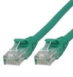 MICROCONNECT UTP CAT6 0.5M GREEN SNAGLESS (UTP6005GBOOTED)