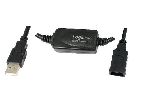 LOGILINK - Cable repeater USB 2.0 20m (UA0146)