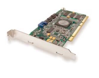 ADAPTEC SATA II Raid 2420SA-KIT PCI-X 133MHz SATA-300 Low Profile 4-Port Retail (2169300-R)