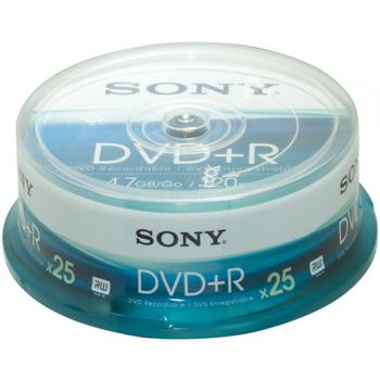 SONY DVD+R 4,7GB 16X Sp (25DPR120BSP)