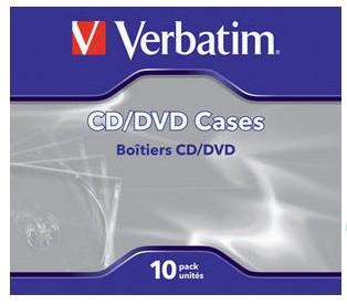 VERBATIM CD Jewel Case 10-pack (49988)
