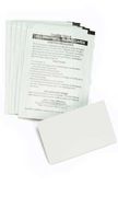 ZEBRA REGULAR CLEANING CARD KIT (BOX OF 100 SMALL CARDS) NS