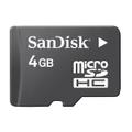 SANDISK microSDHC 4GB Card Only