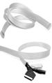 MULTIBRACKETS Universal Cable Sock Silve r 55mm-W 2m-L