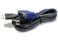TRENDNET Cable, 1.8m USB/VGA