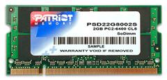 PATRIOT/PDP DDR2 2GB CL5 (800MHz)SODIMM