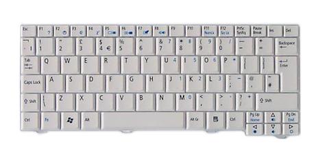 Acer Tastatur - Belgia - hvit - for Aspire ONE 531, 531H (KB.INT00.699)