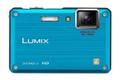 PANASONIC LUMIX DMC-FT1EP 12MP BLUE 2 7 LCD 4 6XOPT AVCHD SC