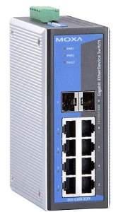 MOXA Network Switch Unmanaged (EDS-G308-2SFP)