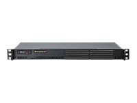 SUPERMICRO SYS-5015A-PHF 1U, Atom D510 Up to 4GB DDR2, 200W, Onboard GMA3150 1x3,5" or 2x2,5" (optional) (SYS-5015A-PHF)