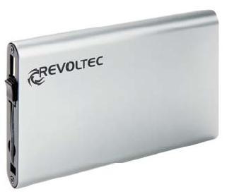 REVOLTEC EXTERNAL CASE 2.5IN ALU SATA + USB 2.0               GR ACCS (RS071)