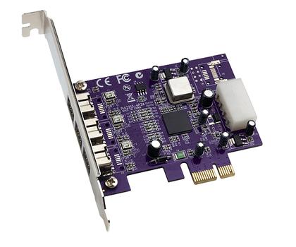 SONNET Allegro FireWire 800 PCIe Card, 3xFirewire 9-pin ho (FW800-E)