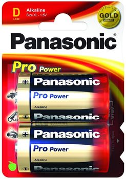 PANASONIC Alkaline Pro Power LR20PPG - Battery 2 x (LR20PPG/2BP)