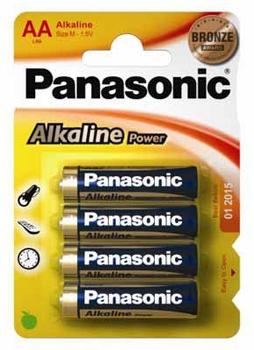 PANASONIC 1x4 Alkaline Power Mignon LR6 AA (LR6APB/4BP)