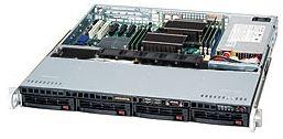 SUPERMICRO SuperChassis 813MTQ-600CB,  1U, black (CSE-813MTQ-600CB)