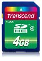 TRANSCEND 4GB SDHC Card Class 4