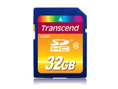 TRANSCEND SDHC 32GB Class 10