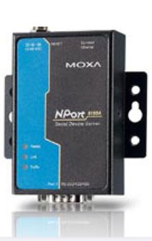 MOXA N-Port, NP-5110A 1 x RS-232 - DB9 m 15KV ESD beskyttelse. Ink. strømforsynin (NPort 5110A)